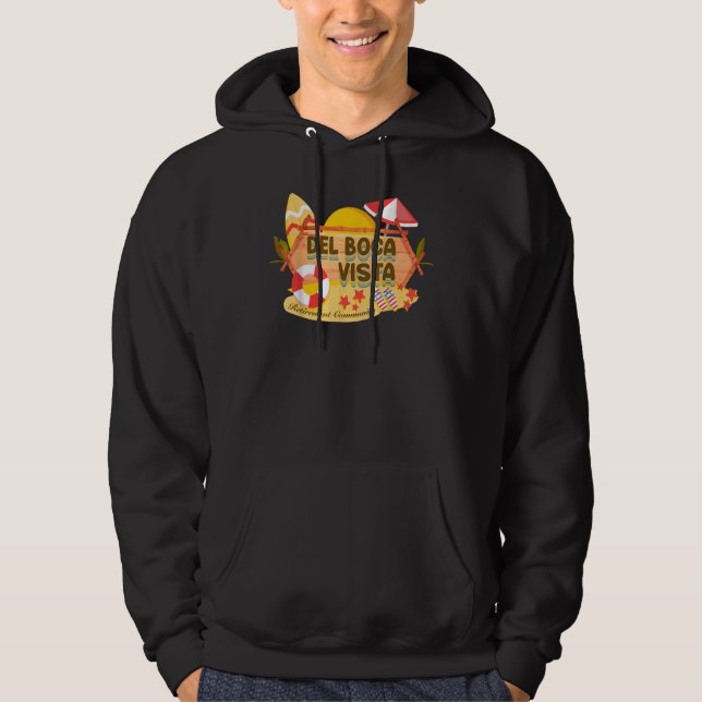 Veste À Capuche Communauté de retraite Del Boca Vista (Devant)