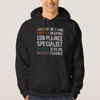 Veste À Capuche Compliance Specialist  Appreciation