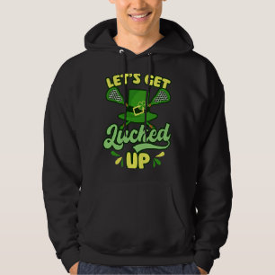 Veste À Capuche Conception de chance Lacrosse Saint-Patrick