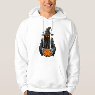 Veste À Capuche Conception de chemise de citrouille d'épouvantail
