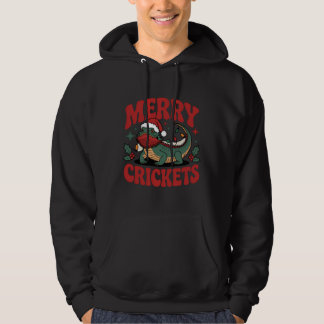 Veste À Capuche Conception de Noël de reptile de grillons joyeux