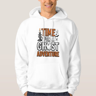 Veste À Capuche Conception de typographie vintage Halloween Ghost
