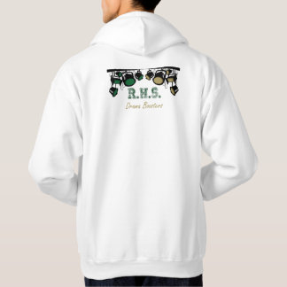Veste À Capuche Conception d'éclairage de scène - sweat-shirt blan