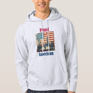 Veste À Capuche Conception patriotique Vintage américaine