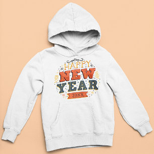 Veste À Capuche Conception unique pour le Nouvel An personnalisée
