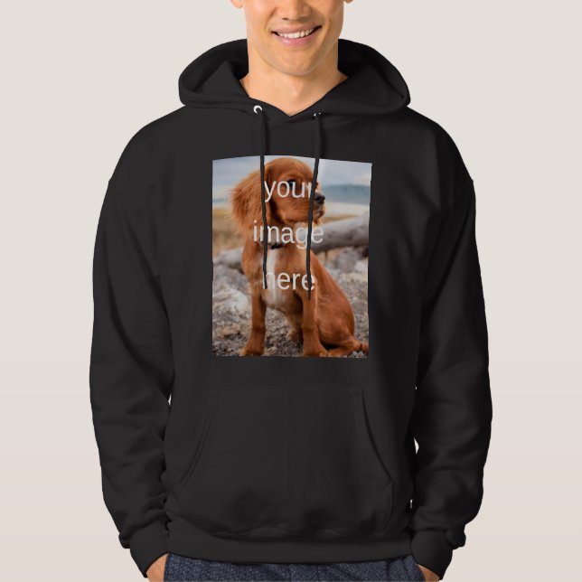 VESTE À CAPUCHE CONCEVEZ VOTRE PROPRE (Devant)