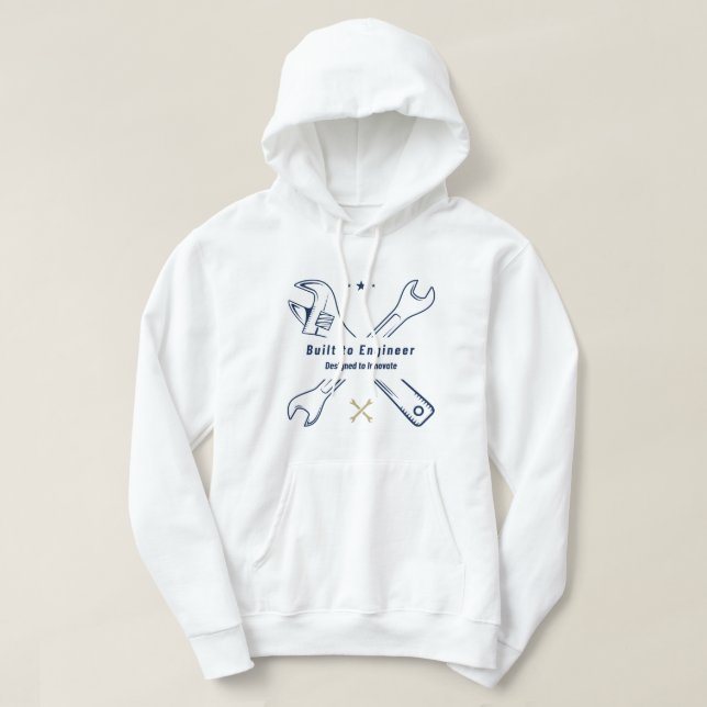 Veste À Capuche Conçu pour l'ingénierie mécanique (Design devant)