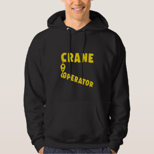 Veste À Capuche Conducteur de grue Équipement lourd Conducteur Con