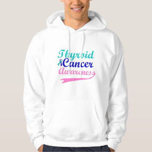 Veste À Capuche Conscience de cancer de la thyroïde