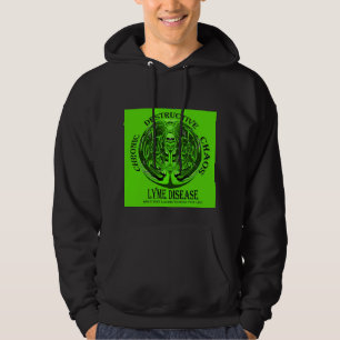 Veste À Capuche Conscience de la maladie de Lyme