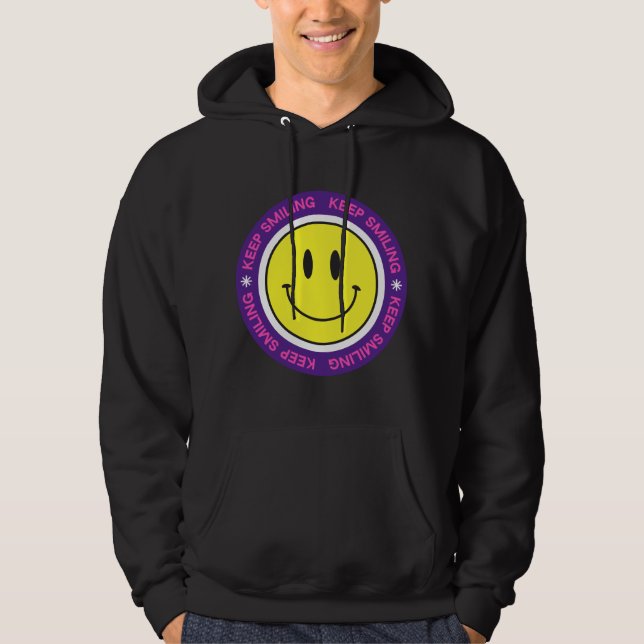 Veste À Capuche Continuez à sourire (Devant)
