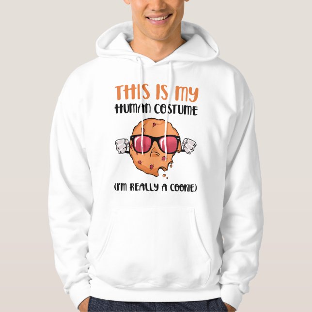 Veste À Capuche Cookie d'Halloween (Devant)