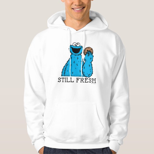 Veste À Capuche Cookie Monster | Toujours frais (Devant)