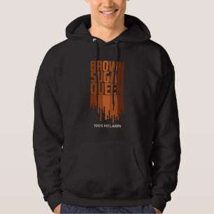 Veste À Capuche Cool Brown Sugar Queen Black African American Hist