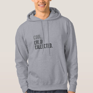 Veste À Capuche cool. calme. rassemblé