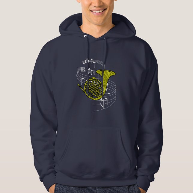 Veste À Capuche Cor de harmonie (Devant)