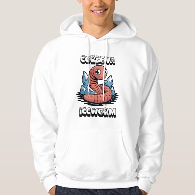 Veste À Capuche Cordova Iceworm Alaska Cryptid (Devant)