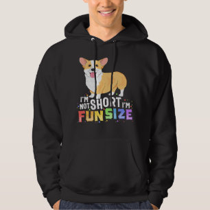 Veste À Capuche Corgi Chien Corgis Je ne suis pas court Je suis am