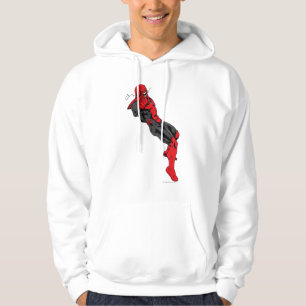Veste À Capuche Corps rouges de lanterne - rage se penchant 1