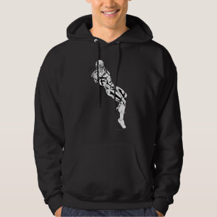 Veste À Capuche Corps rouges de lanterne - rage se penchant 3