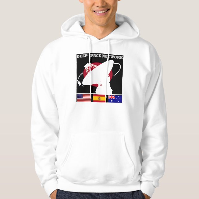 Veste À Capuche Correction de programme de réseau d'espace (Devant)