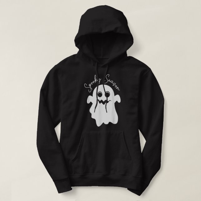 Veste À Capuche Costume Halloween Saison Éffrayante de Fantôme Sup (Design devant)