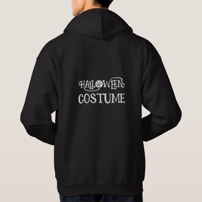 Veste À Capuche COSTUME HALLOWEEN sur mesure pour les hommes Drôle (Dos)