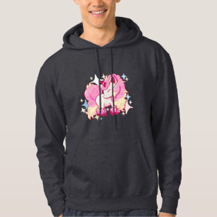 Veste À Capuche Coton Candy Unicorn