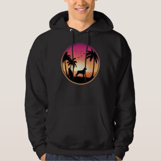 Veste À Capuche Coucher de soleil de Dog Beach Rottweiler