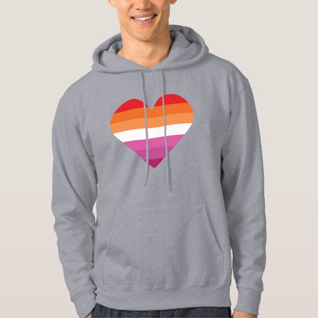 Veste À Capuche Coucher de soleil lesbien Coucher de soleil (Devant)