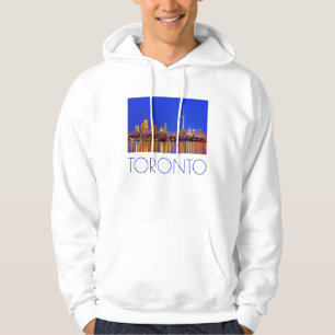 Veste À Capuche Coucher de ville de Toronto la nuit