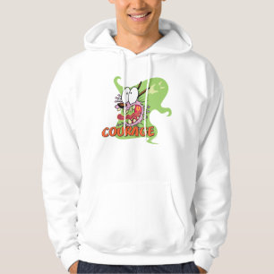 Veste À Capuche Courage du chien lâché Graphique fantôme