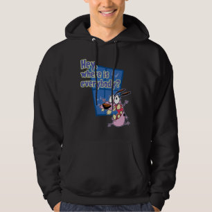 Veste À Capuche Courage du chien lâché Où est tout le monde ?