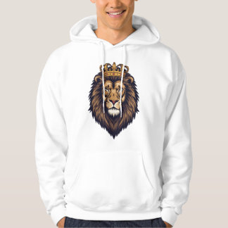 Veste À Capuche Couronne de lion royal Emblème