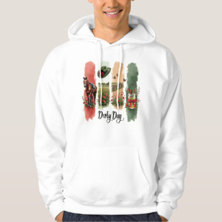 Veste À Capuche Course Pour Le Derby Rose-Kentucky