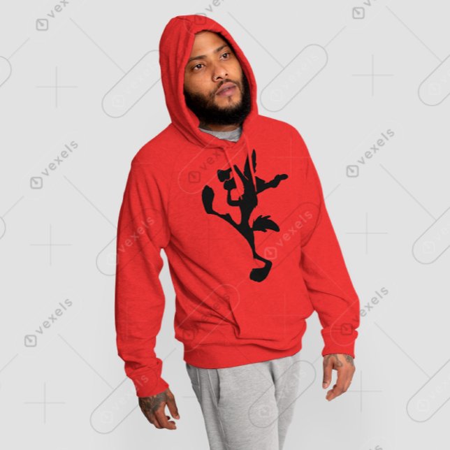 VESTE À CAPUCHE COYOTE EN MOTION (Créateur téléchargé)