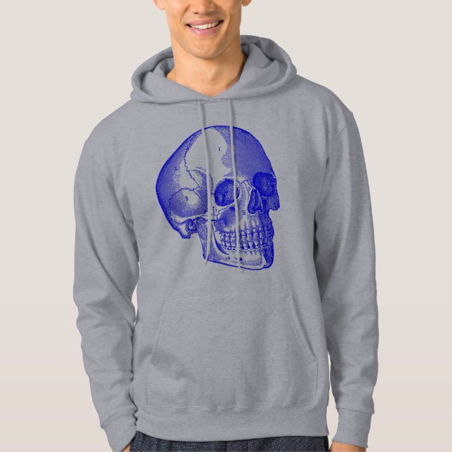 Veste À Capuche Crâne (Devant)
