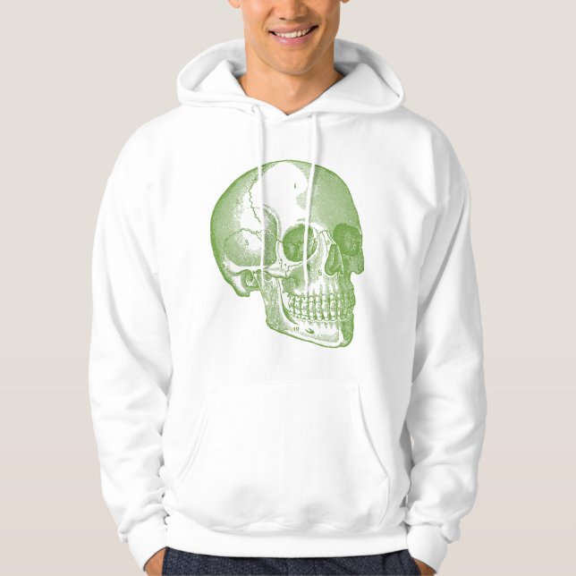 Veste À Capuche Crâne (Devant)