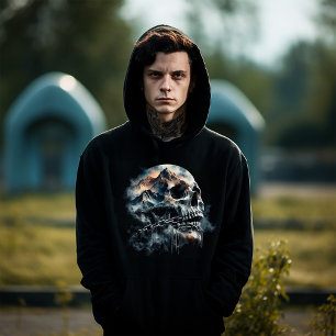 Veste À Capuche Crâne chaîné