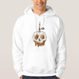 Veste À Capuche Crâne de pomme de caramel doux à la mort