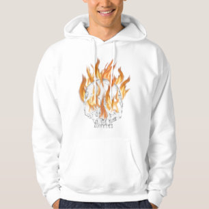 Veste À Capuche Crâne et feu