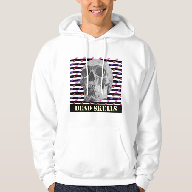Veste À Capuche Crânes morts (Devant)