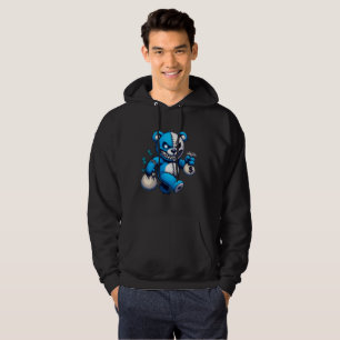 Veste À Capuche Crazy Blue Bear Hoodie