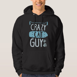 Veste À Capuche Crazy Cat Guy