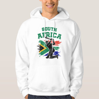 Veste À Capuche Cricket sud-africain, Afrique du Sud Flag fan Cade