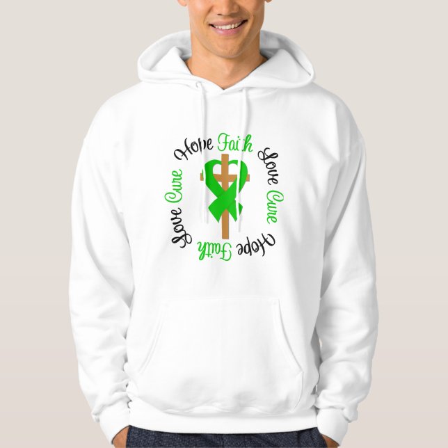 Veste À Capuche Croix d'amour de foi d'espoir - BMT et SCT (Devant)