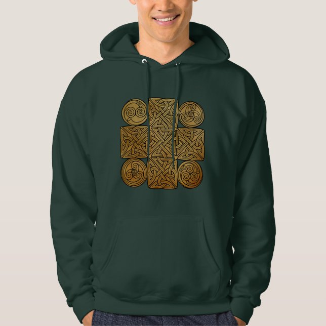 Veste À Capuche Croix de nouage celtique (Devant)