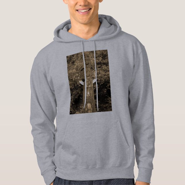 Veste À Capuche Croix gothique (Devant)