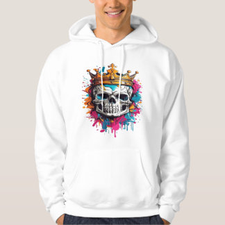 Veste À Capuche Crowned Skull Hoodie 