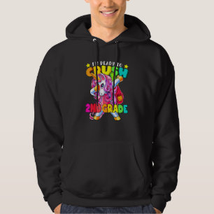 Veste À Capuche Crush 2E Grade Dabbing Unicorn Retour À L'École Gi